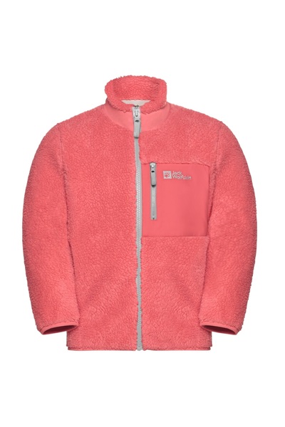 Jack Wolfskin Fleece pentru copii Ice Curl FW 2025-Coral-152