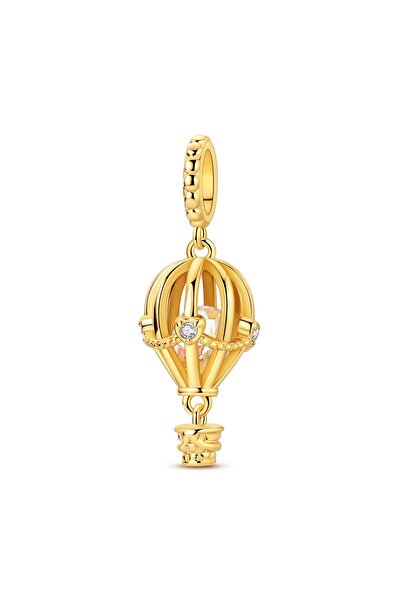 Choice13 KTC1923 Original 925 Silver Gold Charms Beads Fit Bracelet DIY Eleph...