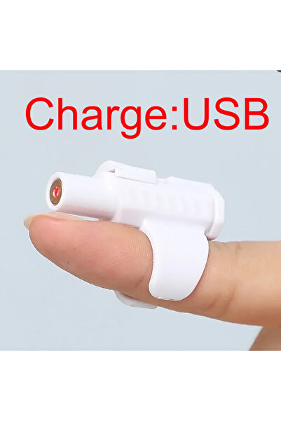 Choice4 USB White New Portable Mini Laser Cat Toy Teasing and Entertainment A...