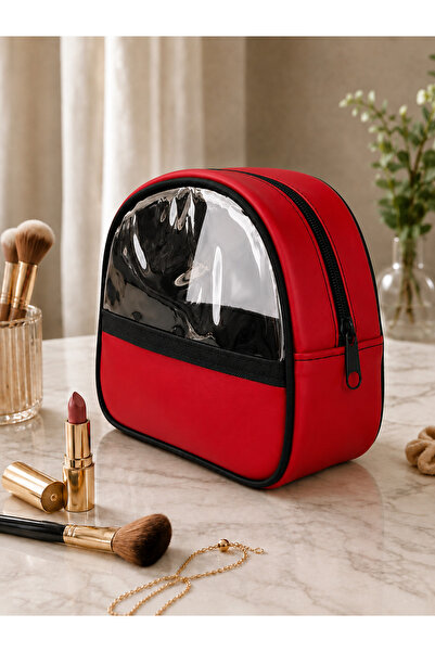 Wallery Bags Corded Fabric Transparent, Accessories & Makeup Bag
