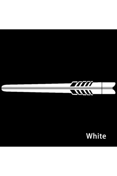 Choice1 WHITE Car Side Body Decals Racing Stripes Vehicle Universal Race Stri...
