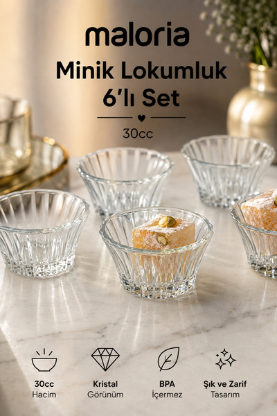 Maloria Minik Lokumluk Seti | 6'lı - 30ml