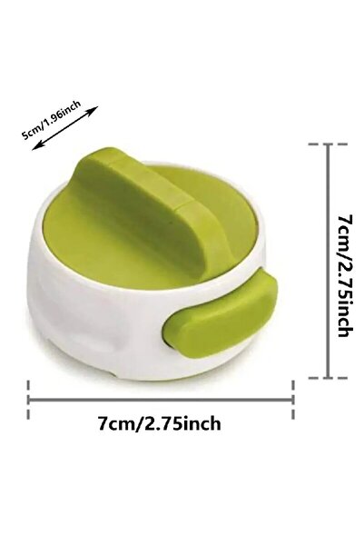 Choice green Portable Can Opener Stainless Steel Manual Rotary Cap Screwing D...