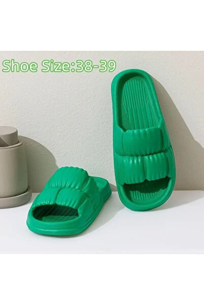 Choice green 38-39 Soft Bottom Slippers for Women Home Bathroom Home Bath Non...