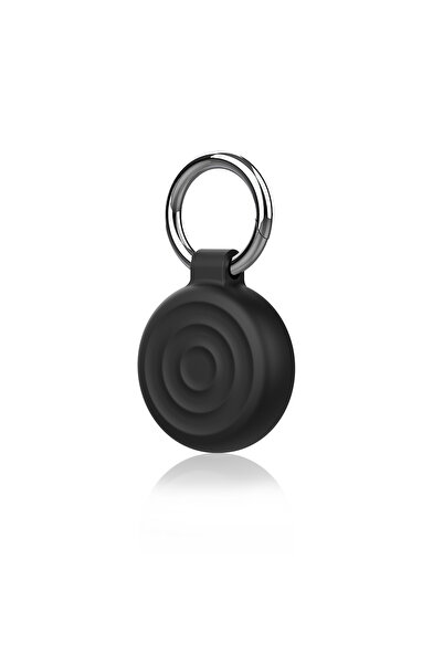 Choice Black 1pc Upgraded Silicone Waterproof Airtag Keychain Holder Case for...