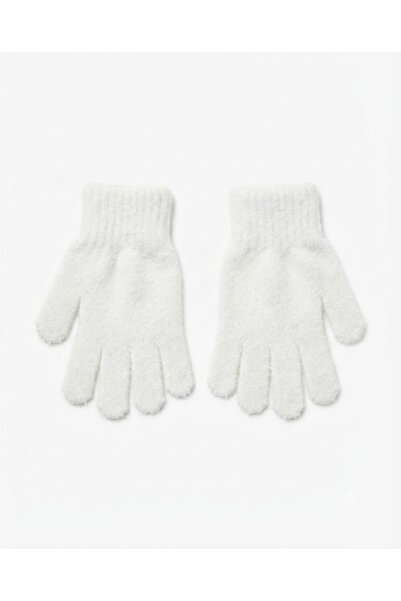 Fonem Unisex Meltem Children's Gloves for Ages 4-7 Fo 5575 Ecru Premium Extra...