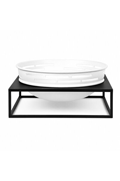Blends Salad Bowl White and Black