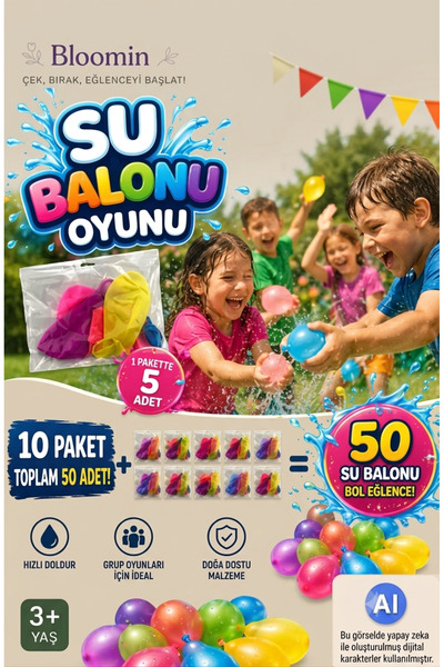 Bloomin Fun Water Balloon & Summer Entertainment Water Toy