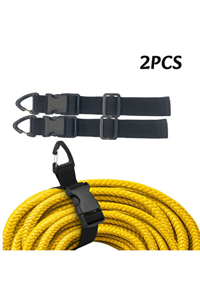 Choice 2pc 1/2/4/5 PC 45cm Adjustable Buckle Wire Manager Nylon Heavy Cord Or...