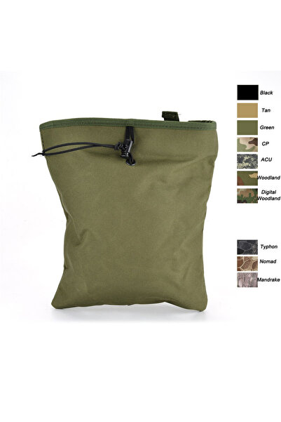 Choice GREEN Tactical MOLLE Dump Pouch Utility EDC Recovery Bag Magazine Pouc...