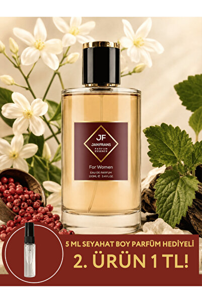 JF JAN FRANS SHANS | MİSK PUDRALI BEYAZ ÇİÇEKLER NOTALI 100 ML EDP KADIN PARFÜM