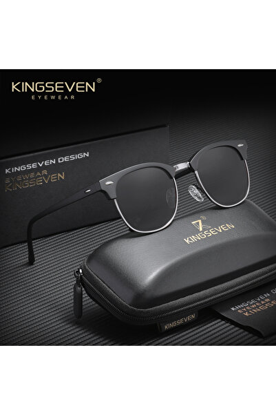 Choice5 Silvery Gray KINGSEVEN Luxury Causal Large Frame Sunglass Women Sunsc...