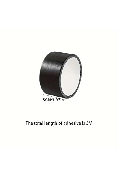 choice2 1pc 5cmX5m Black Cloth Tape for E-Bike Leather Seat Repair, Sofa & We...