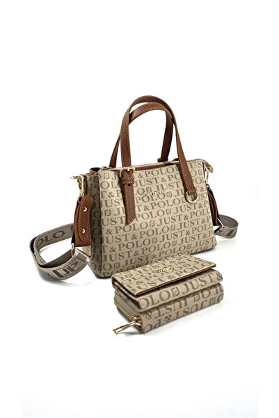 Just Polo Women's Printed Stylish Shoulder Bag and Wallet Combination Shopper...