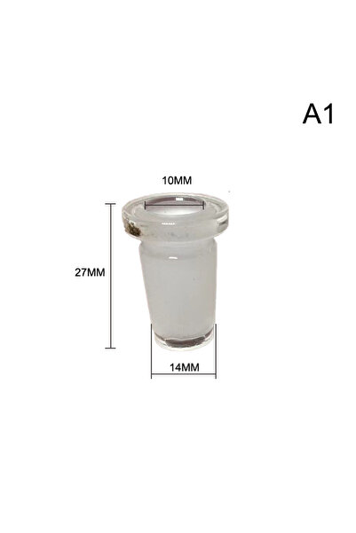 Choice1 A1 1Pcs Glass Expander Reducer Adapter Connector For Glass Hookah Pipe