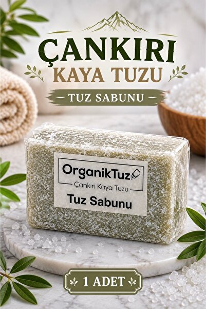 ANADOLU HASAT ÇANKIRI KAYA TUZU SABUNU 1 ADET