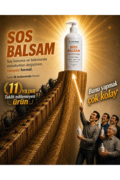 TRN MİLANO SOS SAÇ ACİL SAÇ BAKIM KREMİ