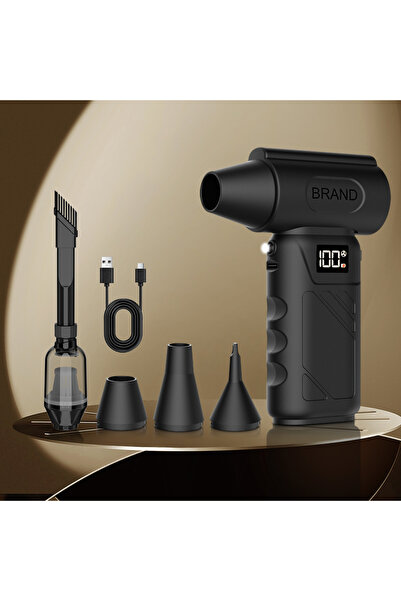 Choice1 D-black 9000KRPH Mini Turbo Air Blower Ergonomic Grip Compact Cordles...