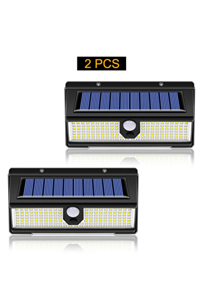 Choice 2pcs Solar LED Light Outdoor Garden Decoration 190LED Lights with 4 Wo...