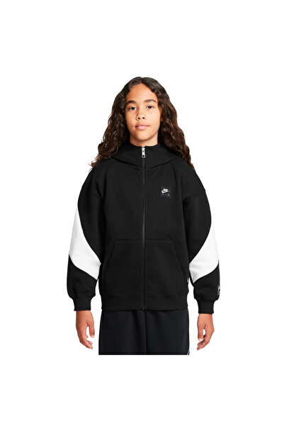 Nike K AIR FLC HD FZ - PD HV1219-010 Μαύρο