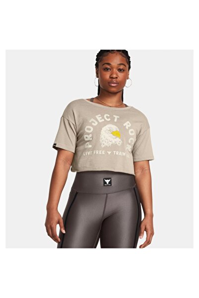 Under Armour PJT RCK BALANCE GRAPHIC T 1383420-203 Μπεζ
