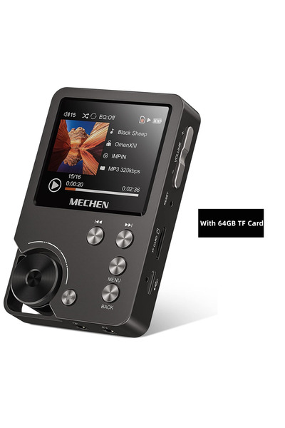 Choice Brown with 64GB card MECHEN M30 HiFi MP3 Player, Lossless DSD High Res...