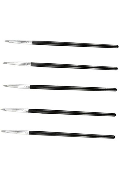 dinckitchen Silicone Tip Cake & Decor Brush 5 Pieces Small with Silicone Tip