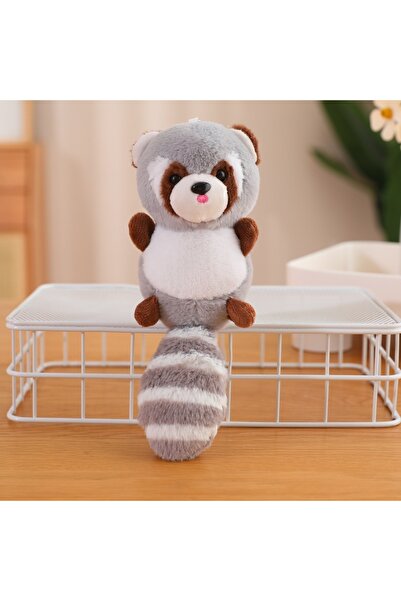 Choice GRAY 20cm Cute Raccoon Plush Pendant Toy Doll Keychain Backpack Access...