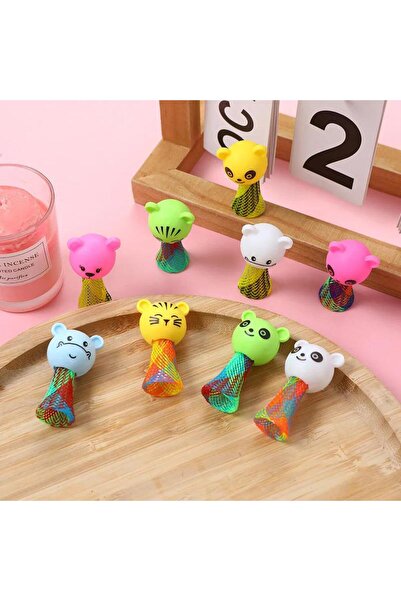 Choice 10pcs 10/20Pcs Cartoon Animal Jumping Doll Toys Kids Birthday Party Fa...