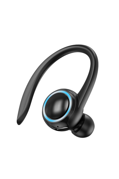 Choice Black Wireless Ear Hanging Bluetooth 5.2 Earphones Sports Fitness Musi...