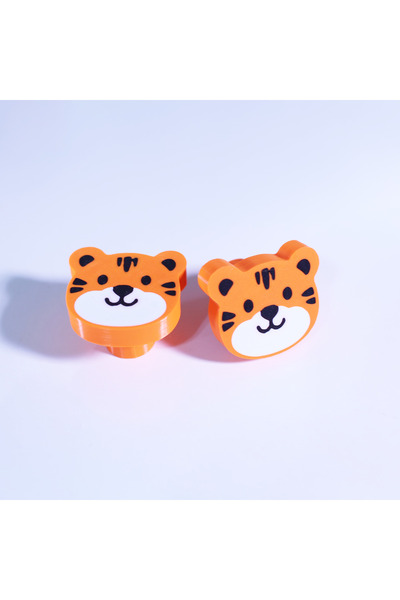 ka tasarım Minipaws Head Collection Montessori Children's Baby Room Handle So...
