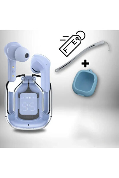 Choice Blue (Buy Headset Get Protective Case + Lanyard) T2 TWS Gaming Earbuds...