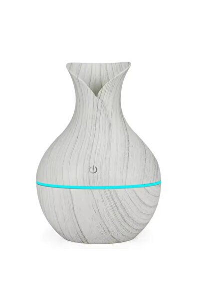 Choice white wood grain 200ml Air Humidifier Essential Oil Diffuser USB Mist ...
