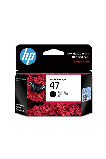 HP 47 Black Siyah Kartuş 6Zd21Ae