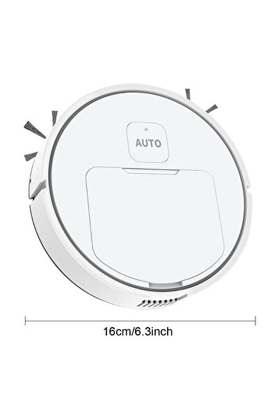 Choice White 3-in-1 Smart Sweeping Robot Vacuum Cleaner Automatic Cleaning Sw...