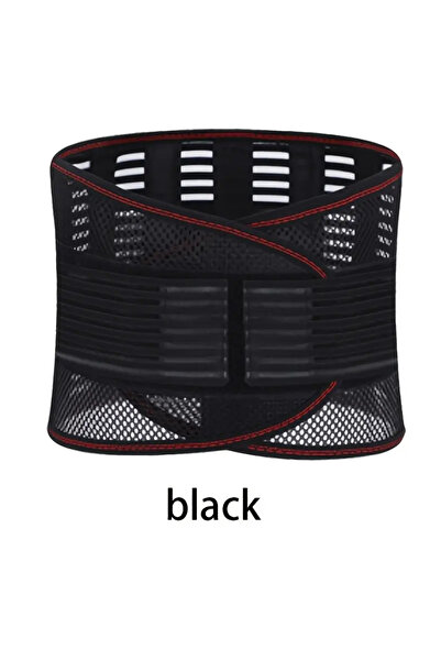 Choice4 XL black Lumbar Support Belt Compression Waist Support Belt Breathabl...