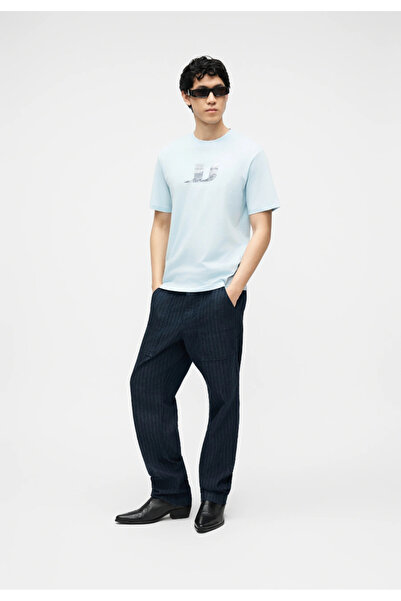 Jack & Jones Jack Jones Jj Printed Men's Crew Neck T-Shirt 12297849