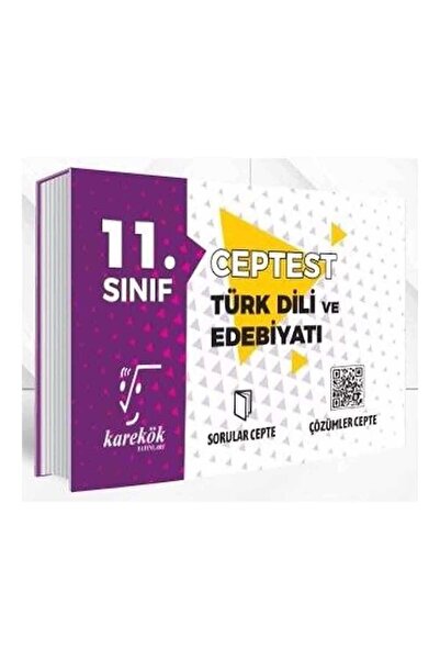 Karekök Yayınları Karekök 11.sınıf Cep Test Türk Dili Ve Edebiyatı