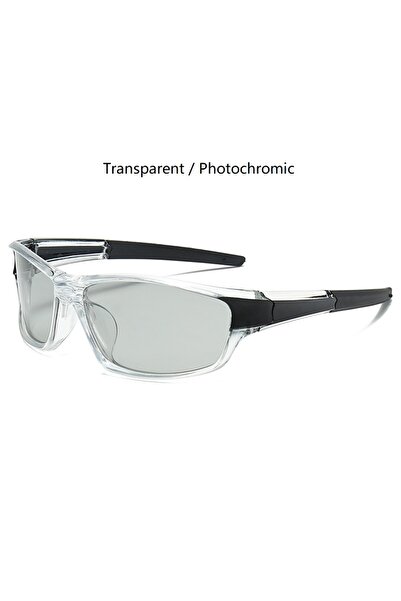 Choice TransparentPhotomic Photochromic Polarized Vintage Sport Sunglasses Me...