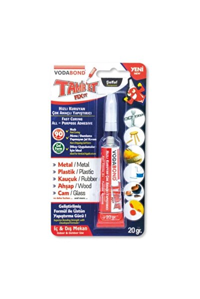 Vodabond Tamir Et Jel 20 Gram (Metal-Plastik-Kauçuk-Ahşap-Cam)