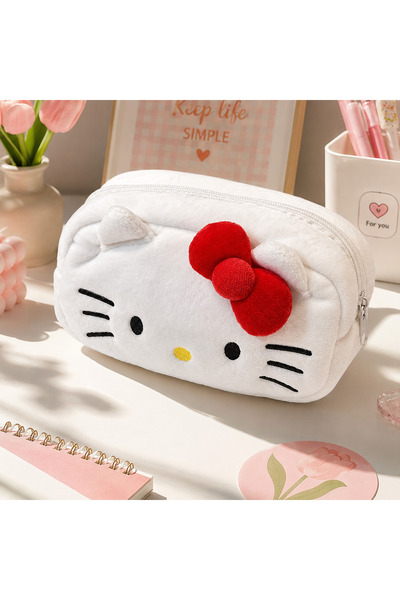 BABUN Sevimli Kahve Hello Kitty Kalemlik Kız Çocuk Kalemliği Hello Kitty Kale...