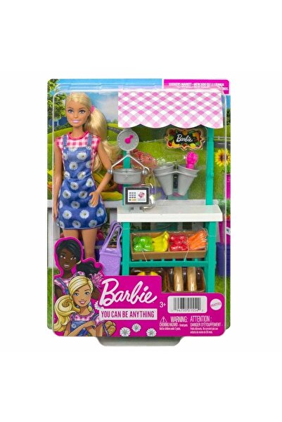 Barbie Oyuncak Çiftçi Pazarı Oyun Seti Hcn22