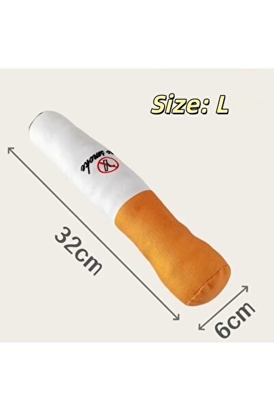 Choice L Funny Pet Toys Cigar Big Smoke Plush Squeak Dog Chew Toy Interactive...