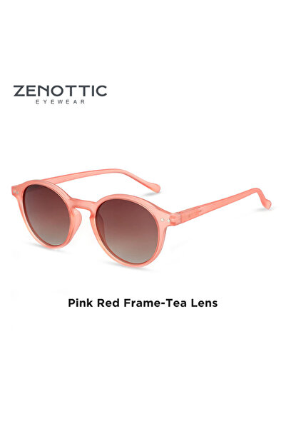 Choice ZENOTTIC 011 نظارات شمسية مستقطبة دائرية عتيقة بعدسات شاي ZENOTTIC (مق...