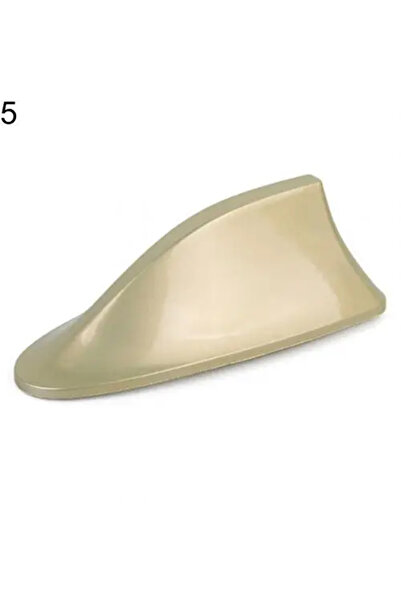 Choice5 Golden Universal Car Roof Shark Fin Decorative Aerial Antenna Cover S...