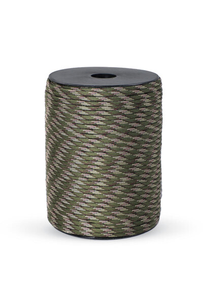 Choice 100M Army Green Camo 100M/50M 550 Standard 9-Core Paracord Rope 4mm Ou...