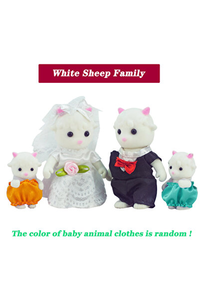 Choice7 H11-KK11 Rabbit Doll 1/12 Micro Dollhouse Reindeer Sheep Elephant Squ...