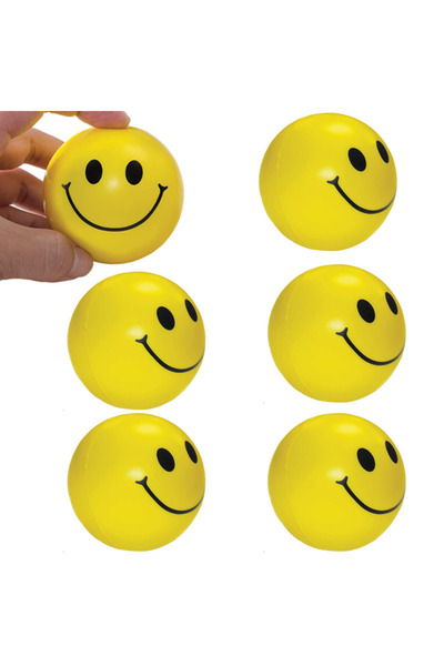 Choice5 6Pcs Face6.3cm 6 Pcs Toys Stress Ball Anxiety Relief For Boys Girls S...