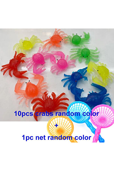 Choice12 1 set crabs Children's 10Pcs/Set Kawaii Simulation Goldfish Baby Bat...