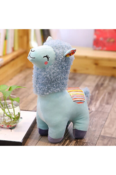 Choice 25cm Blue 25cm Smile Alpaca Llama Plush Animals Toy Cute Stuffed Doll ...